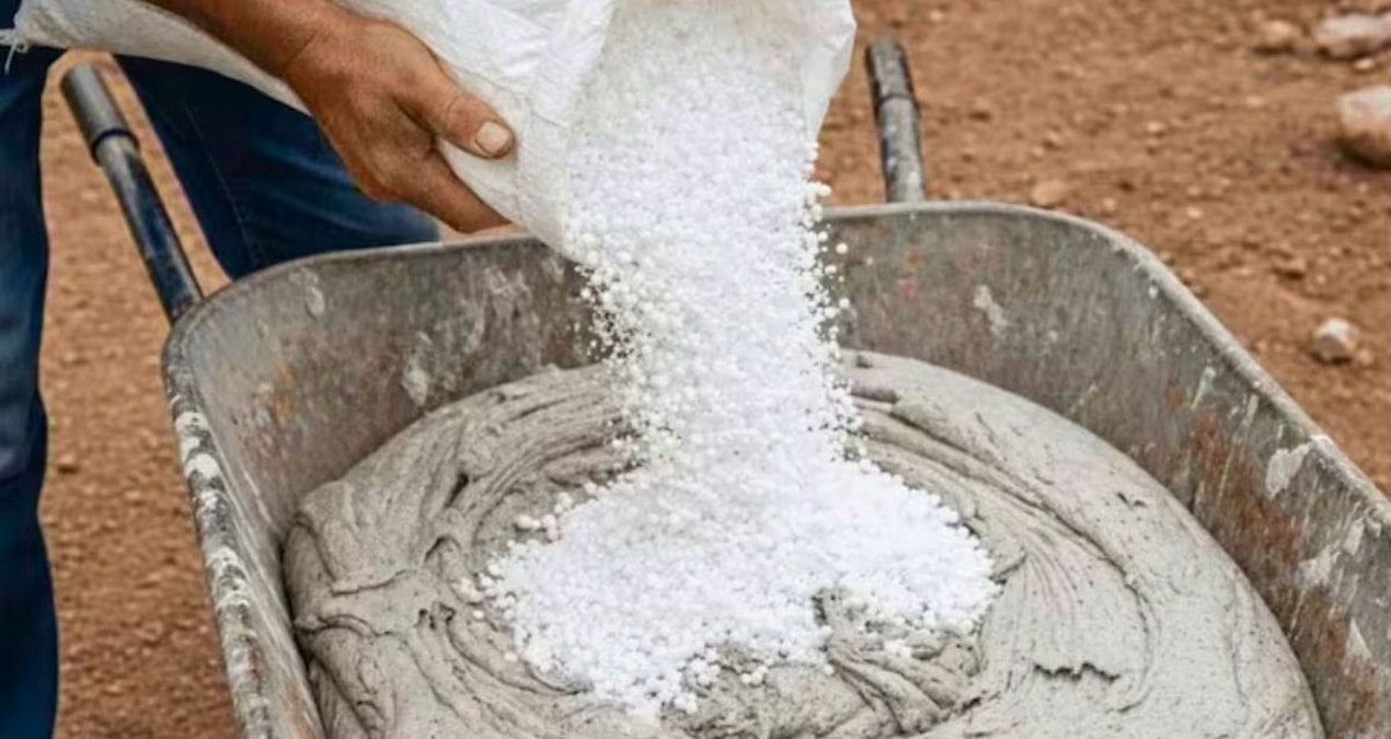 Çimento harcına köpük karıştırmaya başladılar