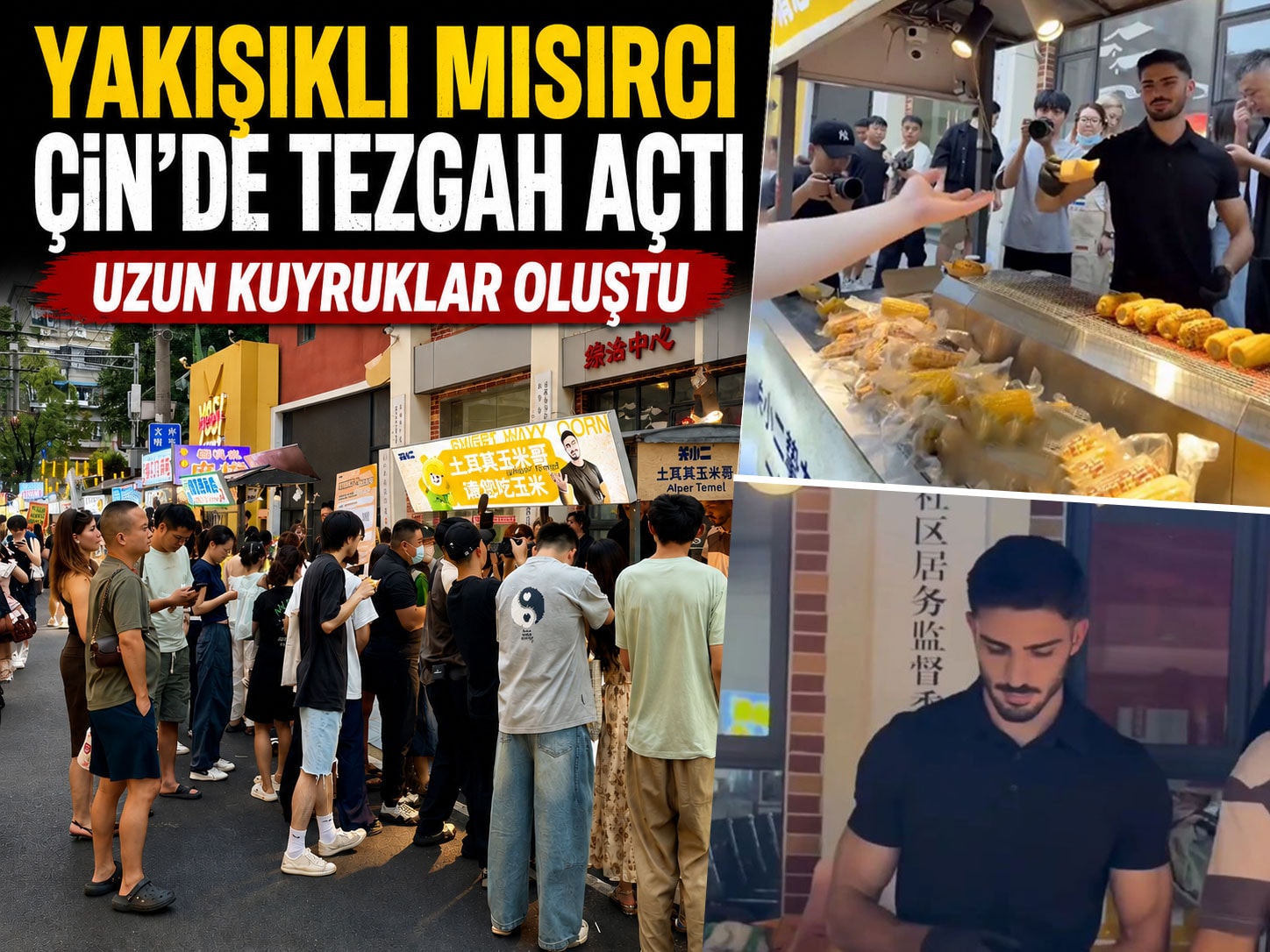 Yakışıklı Mısırcı'nın şöhreti sınırları aştı: Çin'e gitti