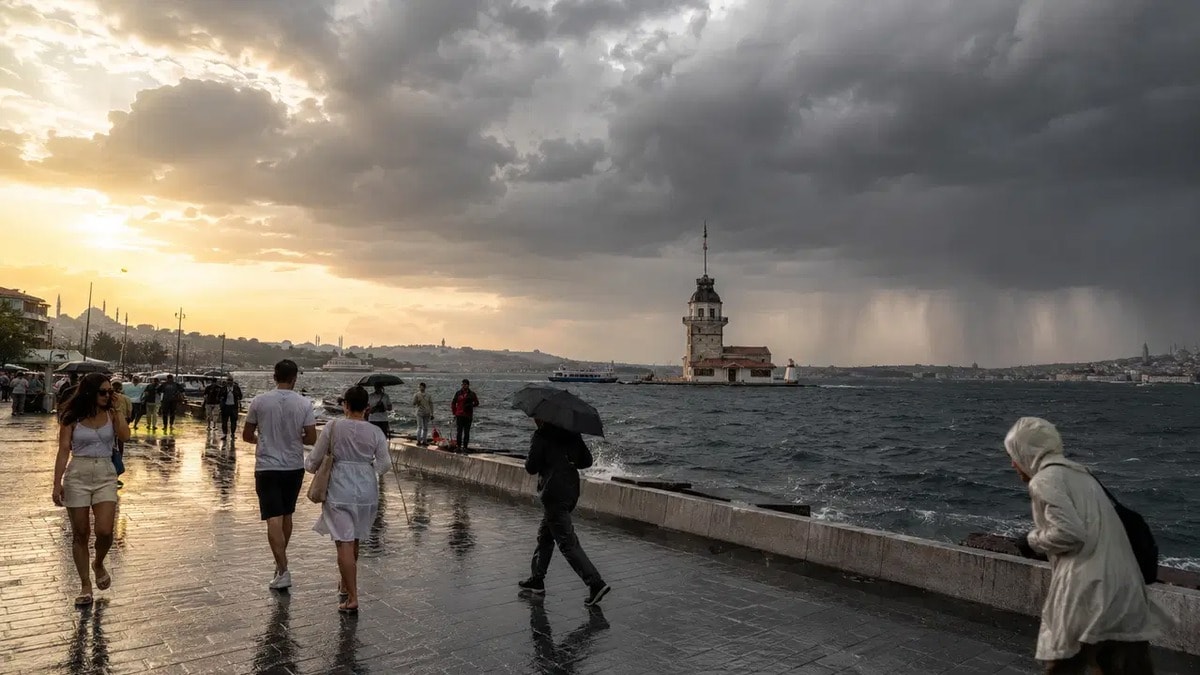 AKOM tarih verdi: İstanbul'a gök gürültülü sağanak geliyor
