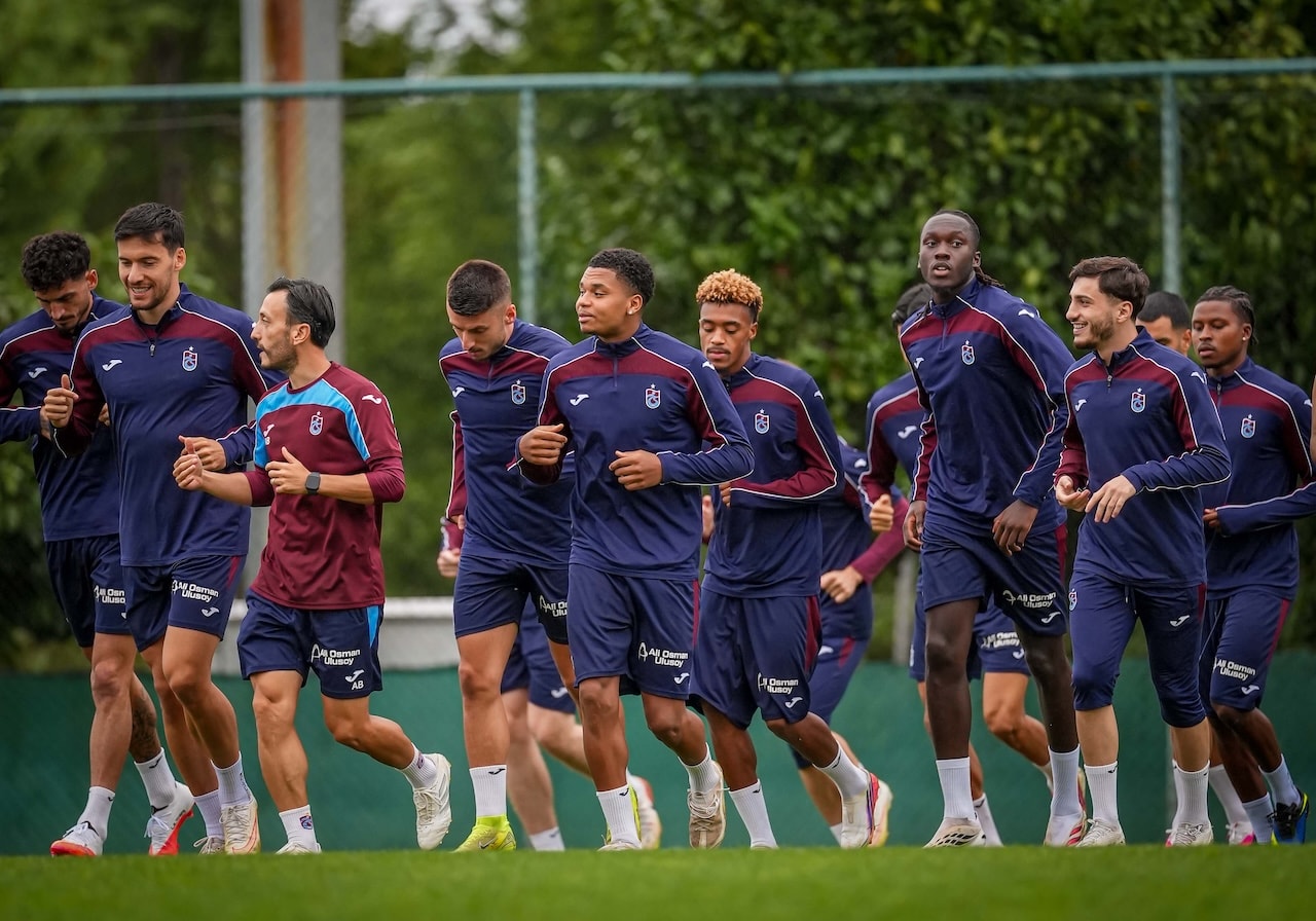 Galatasaray maçı öncesi Trabzonspor'a 2 müjdeli haber! Takımla birlikte idmana çıktılar