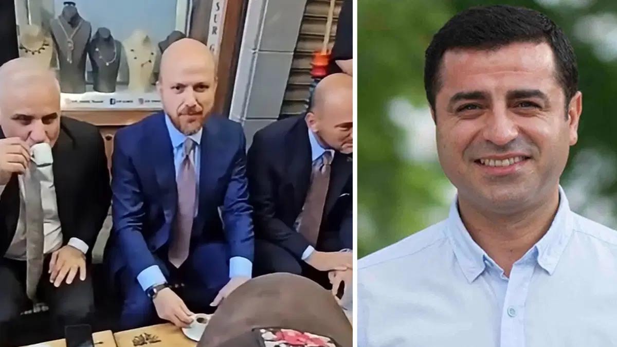 Diyarbakır'da Bilal Erdoğan'a Demirtaş sorusu! Verdiği yanıt gündem oldu