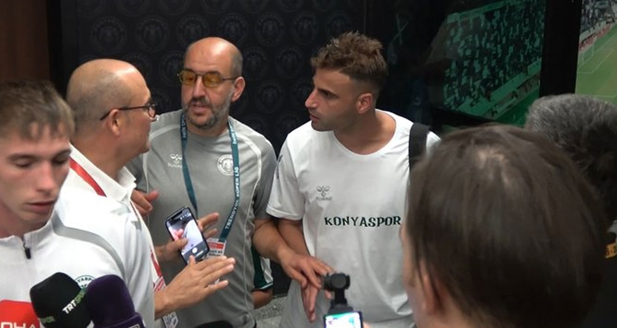 Maç sonu röportajında Deniz Türüç'ü çılgına çeviren muamele