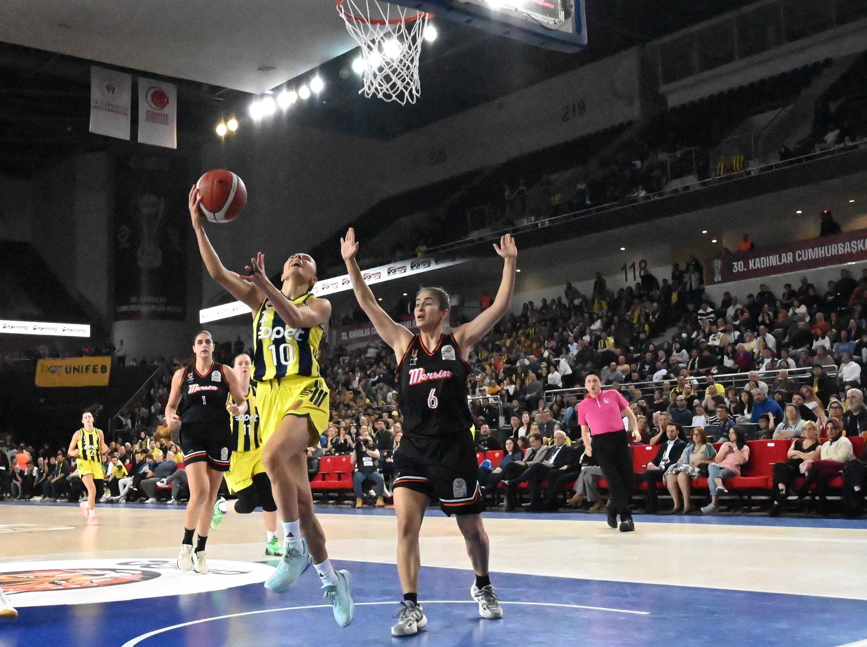 2026 FIBA Kadınlar Süper Kupa maçında ev sahibi Mersin