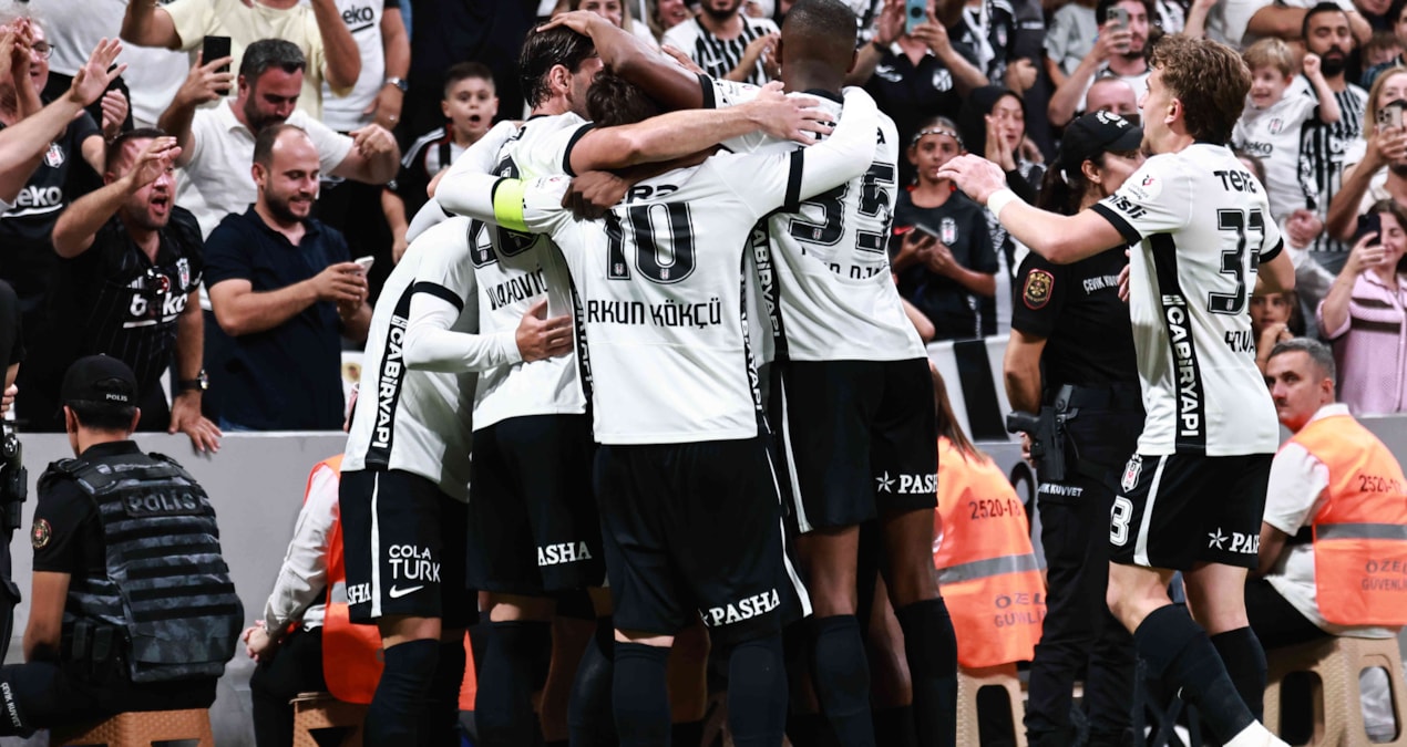 Beşiktaş Avrupa Ligi kadrosunu duyurdu