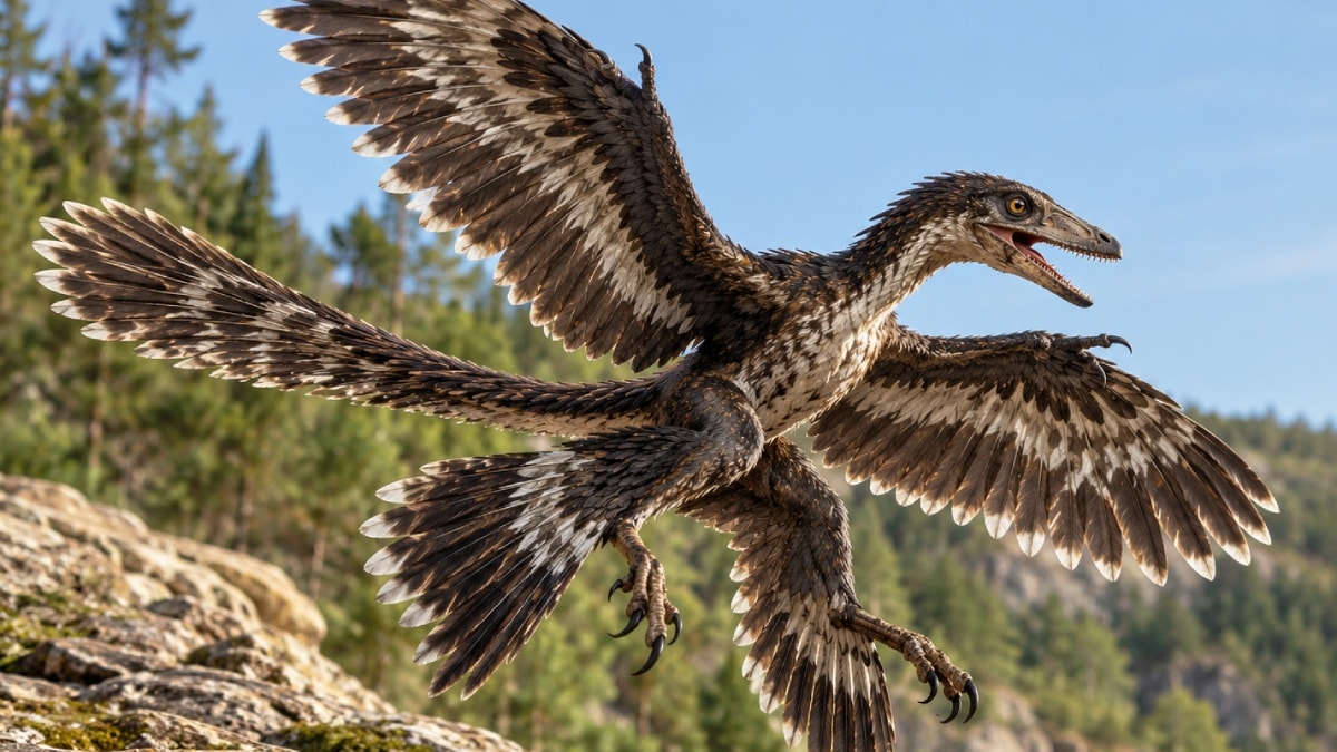 Dört kanatlı dinozor keşfedildi