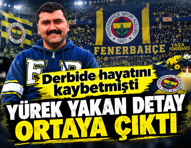 Derbide kalp krizi geçiren taraftarla ilgili yürek yakan detay