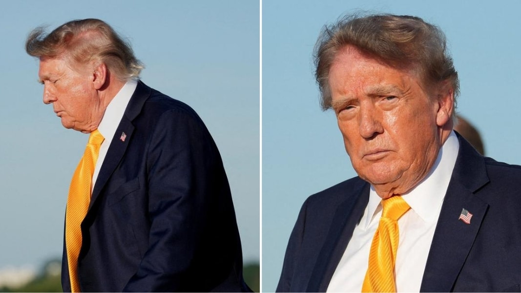 Trump'ın yeni saçları şaşkına çevirdi! O artık esmer...