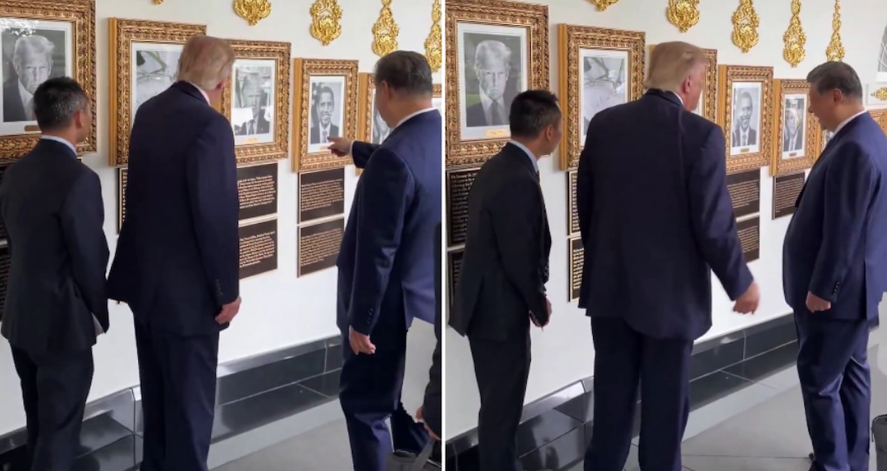 Zirvede dikkat çeken an: Şi, Trump'ın Biden şakasına kahkahayı bastı