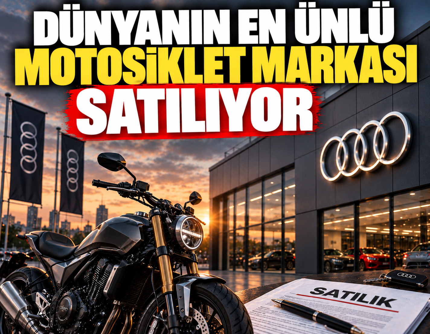 Dünyanın en ünlü motosiklet markası satılıyor