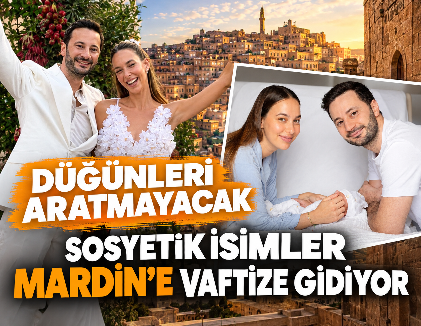 Onlarca sosyetik isim bu kez vaftize gidiyor: Kadın davetlilere şapka kuralı