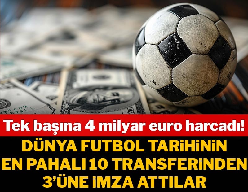 Transfer sezonunda rekorlar altüst oldu! Bonservis harcaması tarihe geçti