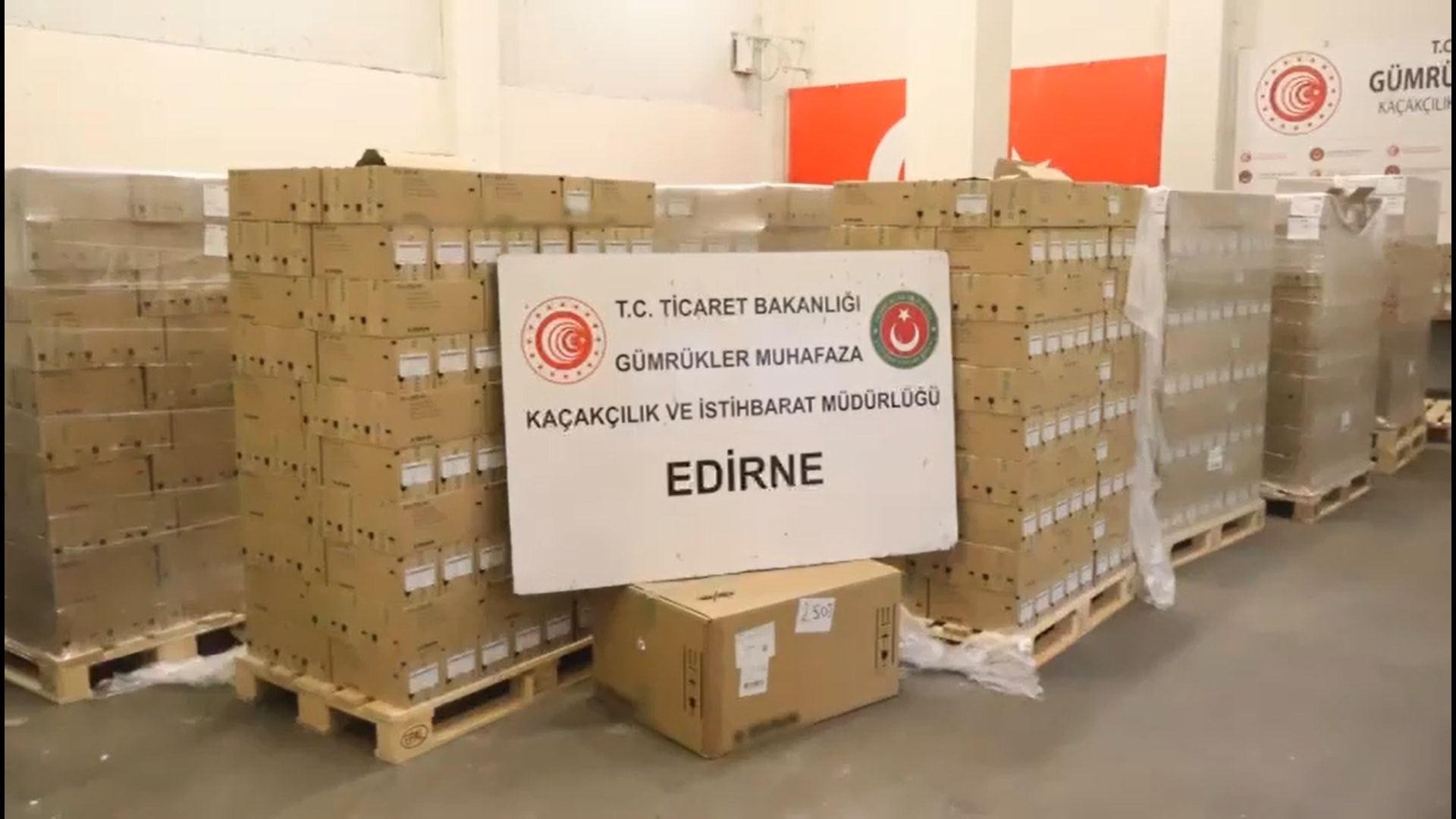 Piyasa değeri 9 milyon! Gümrük kapısında ele geçirildi