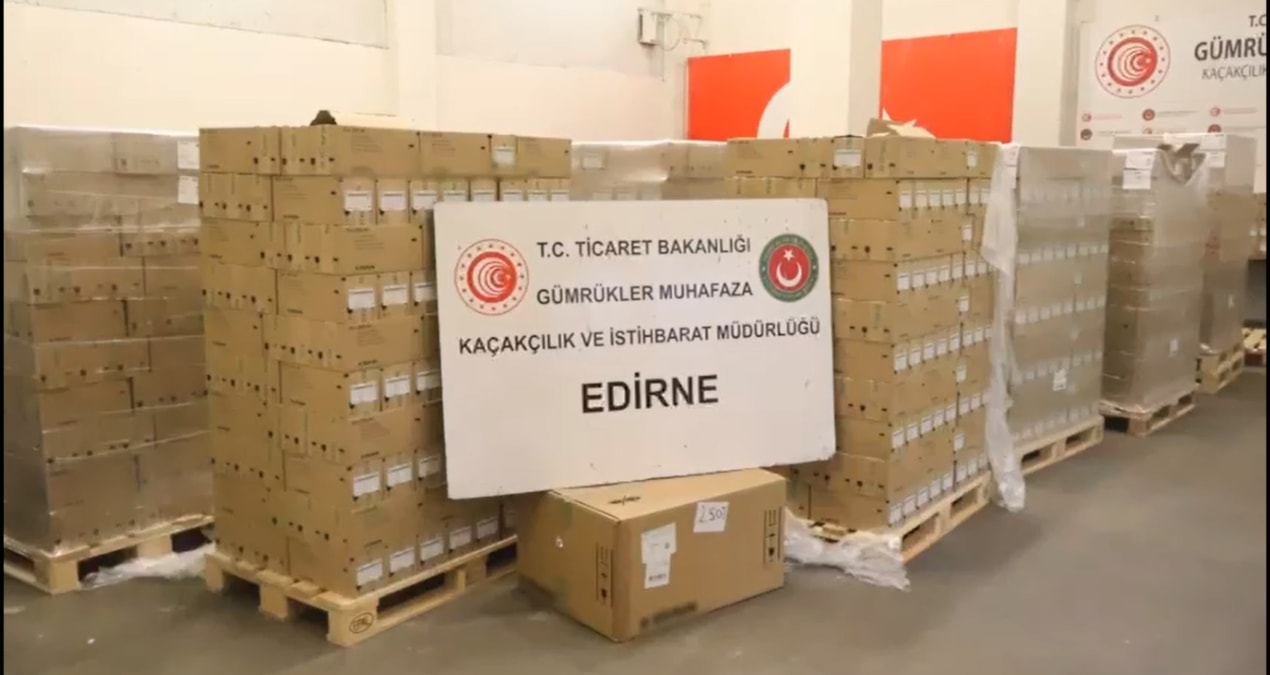 Gümrükte 9 Milyon Değerinde Kaçak Mal Ele Geçirildi