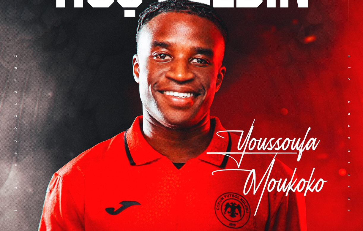Çorum FK, Moukoko'yu kadrosuna kattı