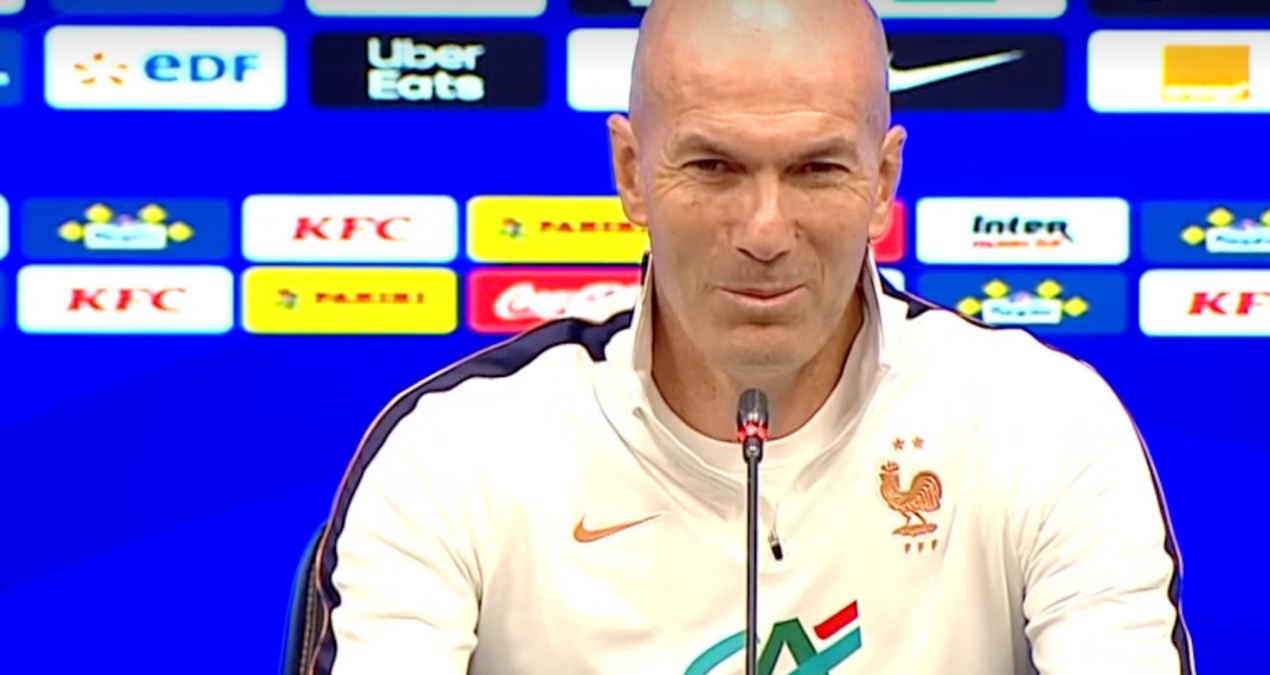 TRT muhabirinin Zidane sorusu olay oldu! Sesi titreyerek sordu Fransız teknik adam şaşkına döndü