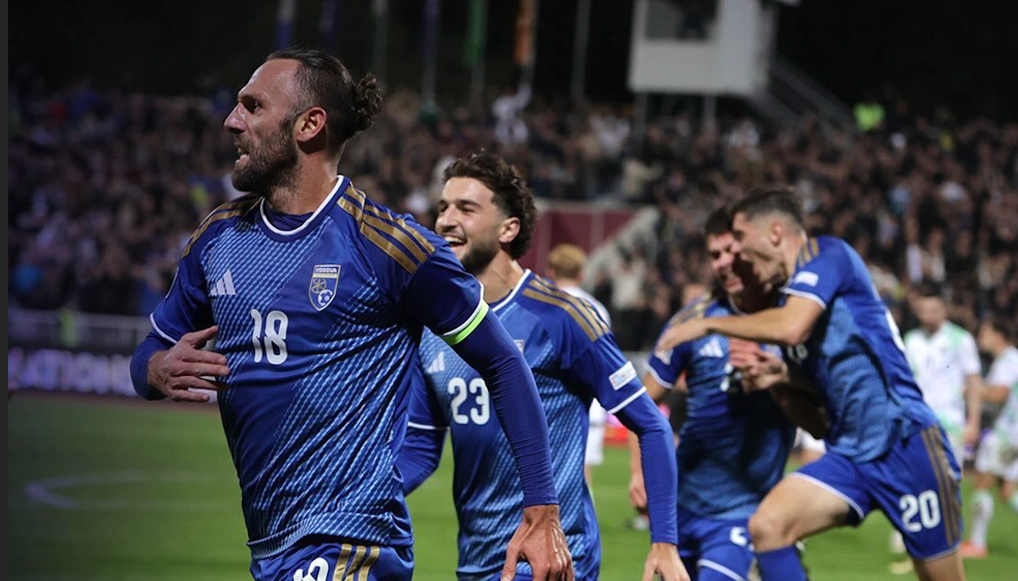 Vedat Muriqi durdurulamıyor! Ülkesine 3 puanı getirdi
