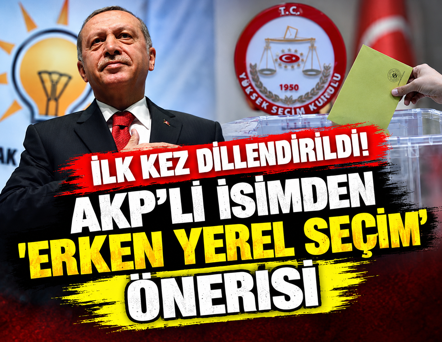 AKP'li Şamil Tayyar'dan 'erken yerel seçim' önerisi