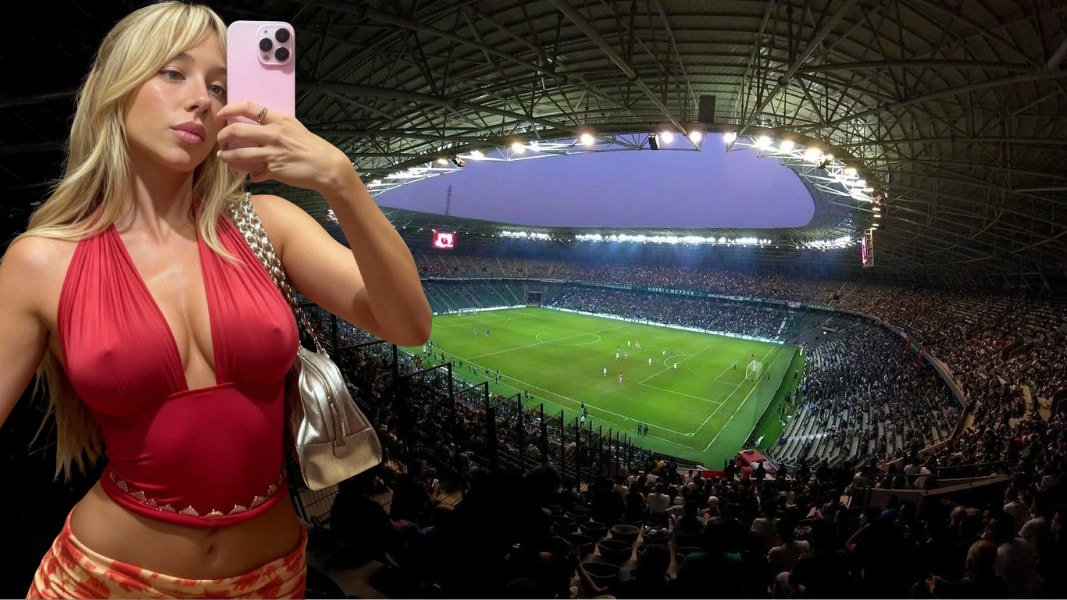 Maç kadar tribün de konuşulacak! Güzel oyuncu Türkiye'ye gelebilir