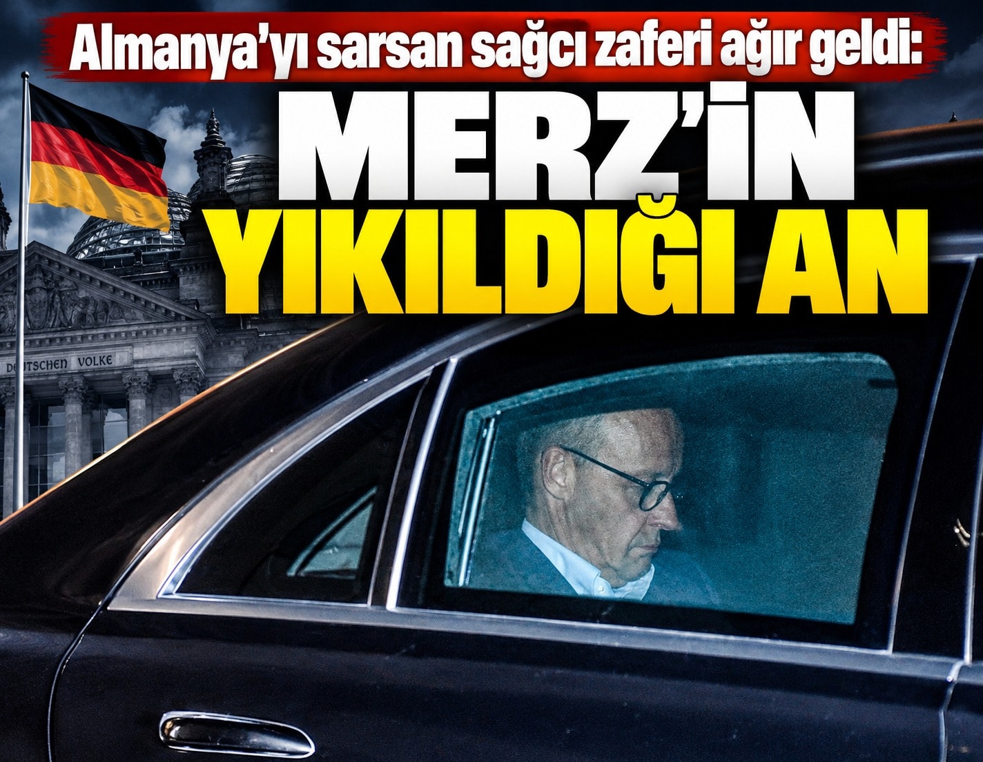 Almanya'yı sarsan sağcı zaferi ona ağır geldi: Merz'in yıkıldığı an