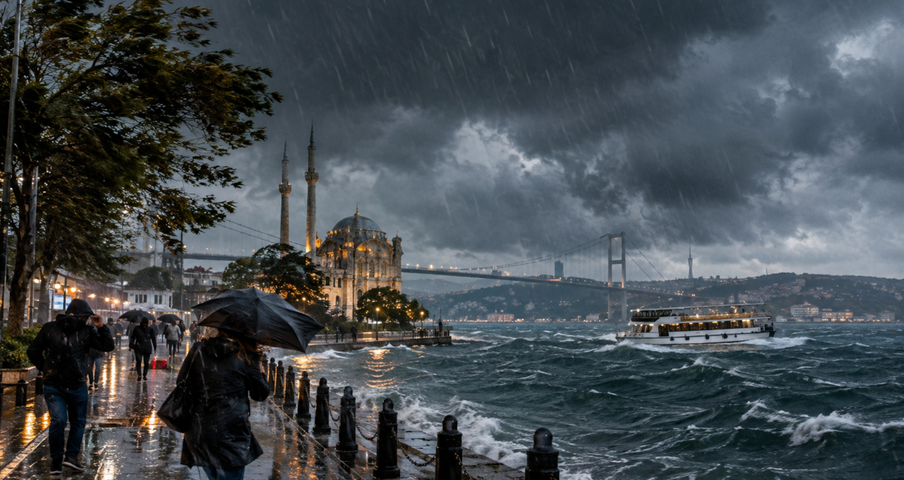 Marmara ve Ege için fırtına uyarısı