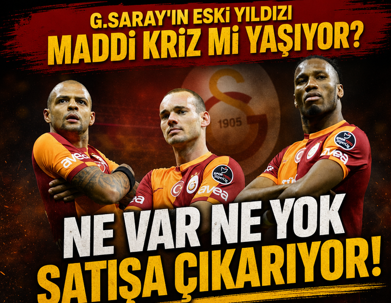 Galatasaray'ın eski yıldızı maddi kriz mi yaşıyor! Hatıralarını satışa çıkardı