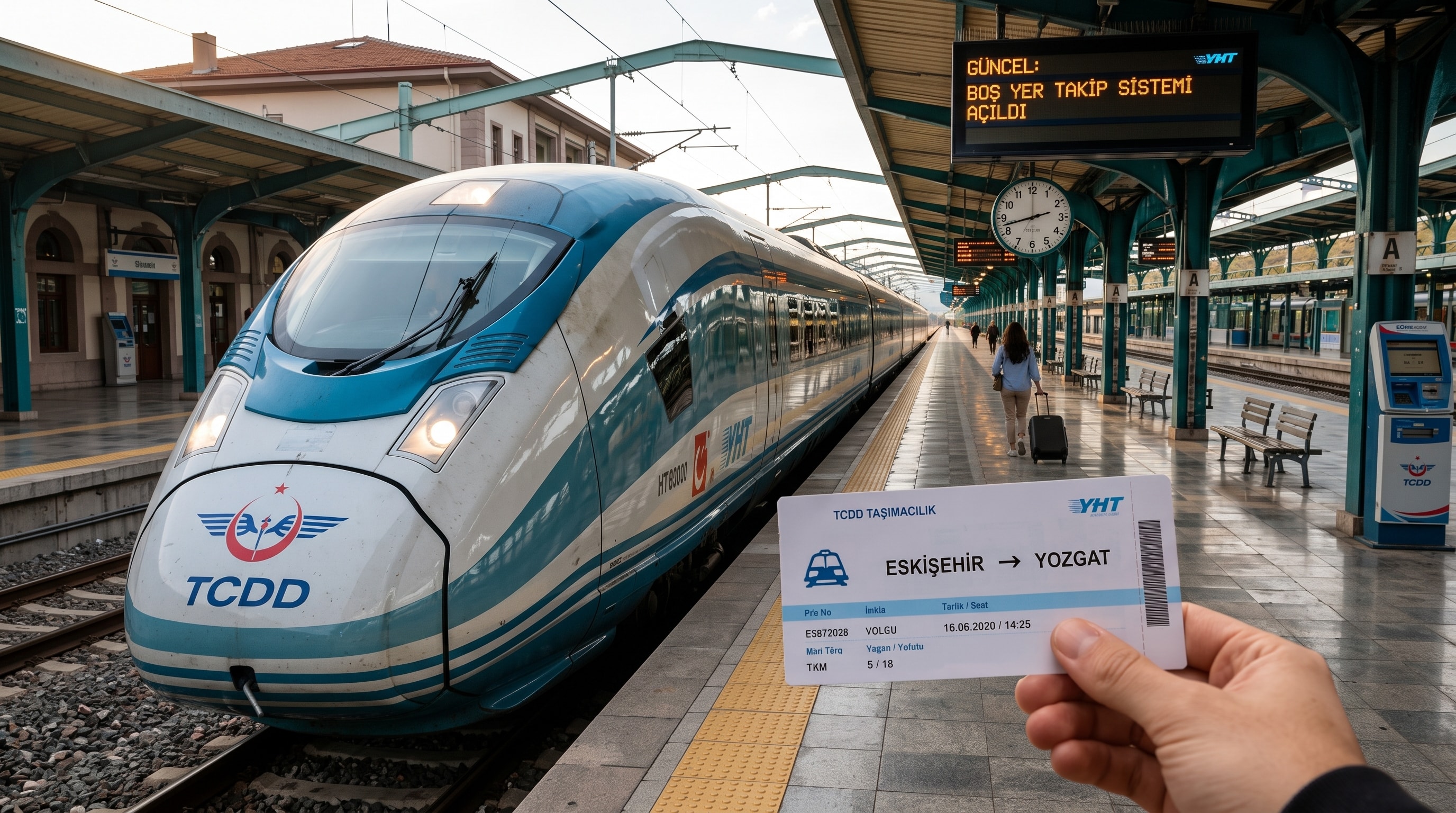 Tren bilet sisteminde sessiz sedasız yeni dönem başladı