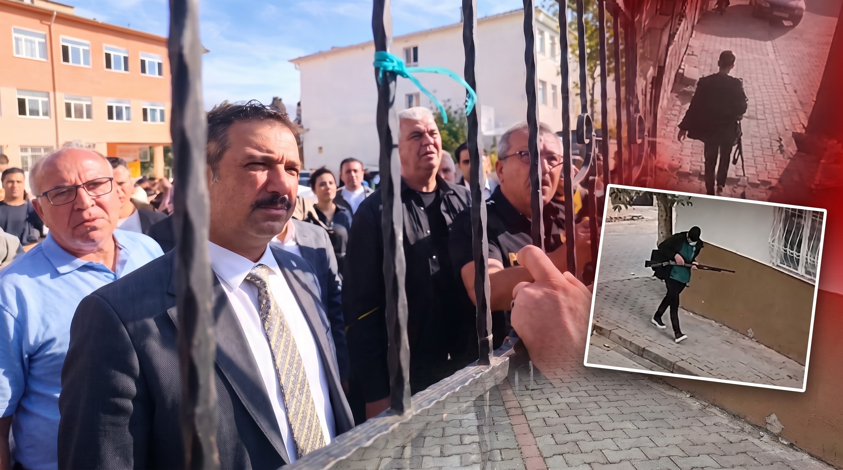 Saldırganı gören güvenlik öğrencilerden önce kaçtı! Emniyet müdürü 'gereği yapılacak' dedi
