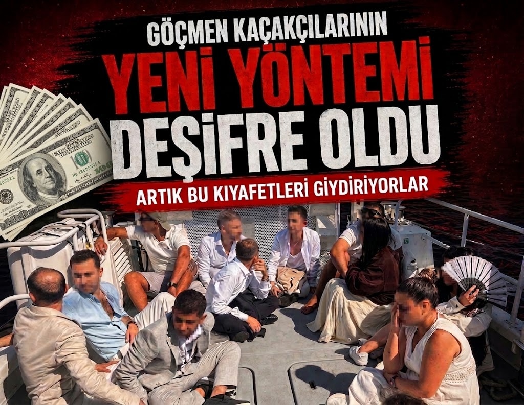 Göçmen kaçakçılarının yeni yöntemi deşifre oldu: Artık bu kıyafetleri giydiriyorlar