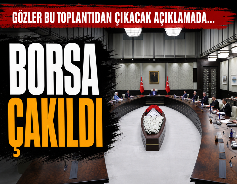 Gözler bu toplantıdan çıkacak açıklamada... Borsa çakıldı