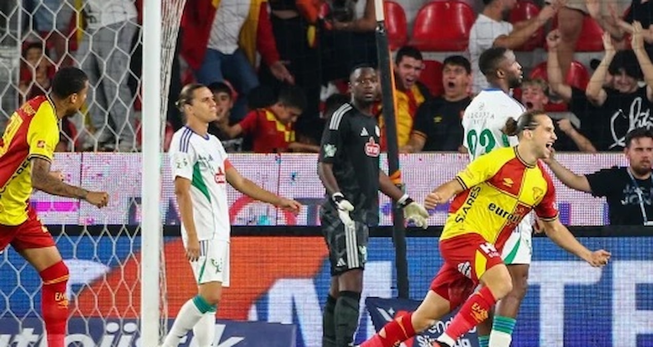Göztepe puanı son sonda kurtardı