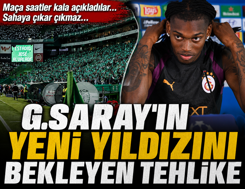 Galatasaray'ın yeni yıldızını bekleyen tehlike! Sahaya çıkar çıkmaz...