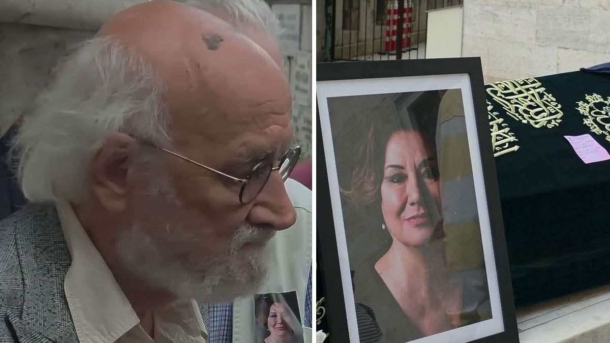 50 yıllık eşine son kez baktı: Hayat arkadaşına vedası yürek burktu