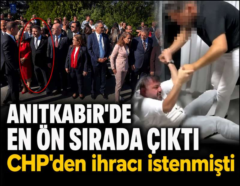 Kesin ihracı istenmişti: Ahmet Baran Yazgan Anıtkabir'de en ön sırada ortaya çıktı