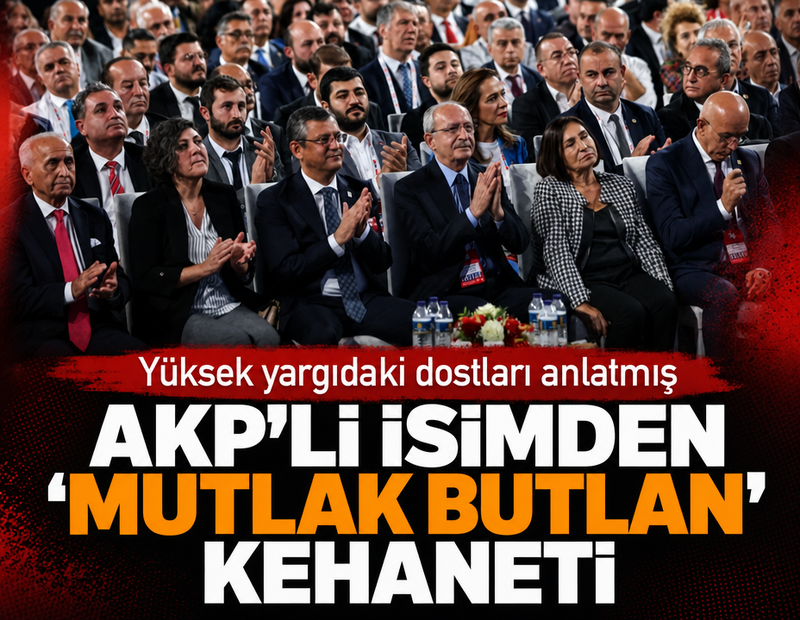 Yüksek yargıdaki dostları anlatmış:  AKP'li isimden 'mutlak butlan' kehaneti