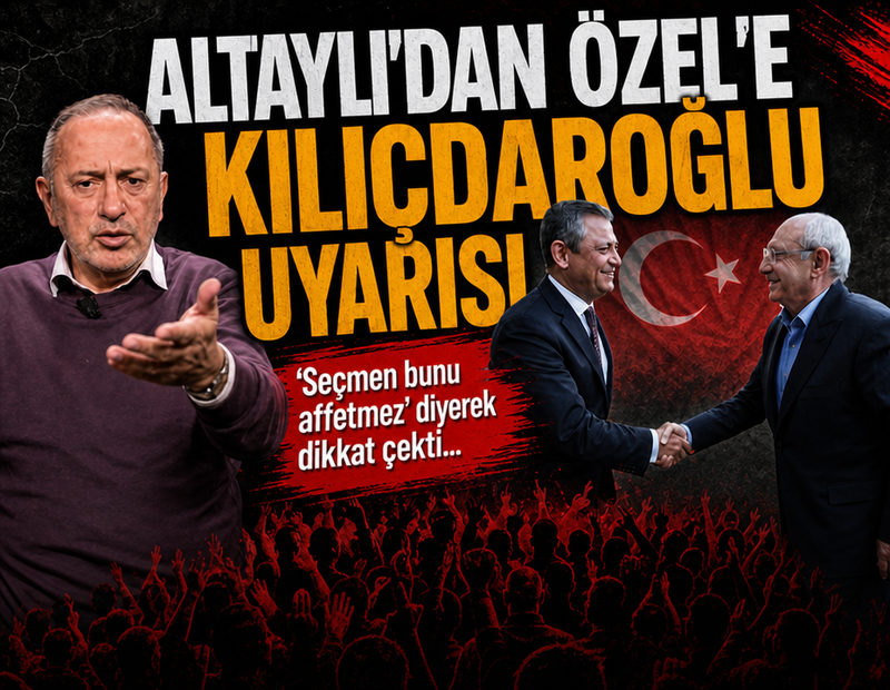 Fatih Altaylı'dan Özgür Özel'e Kılıçdaroğlu uyarısı: Seçmen bunu affetmez