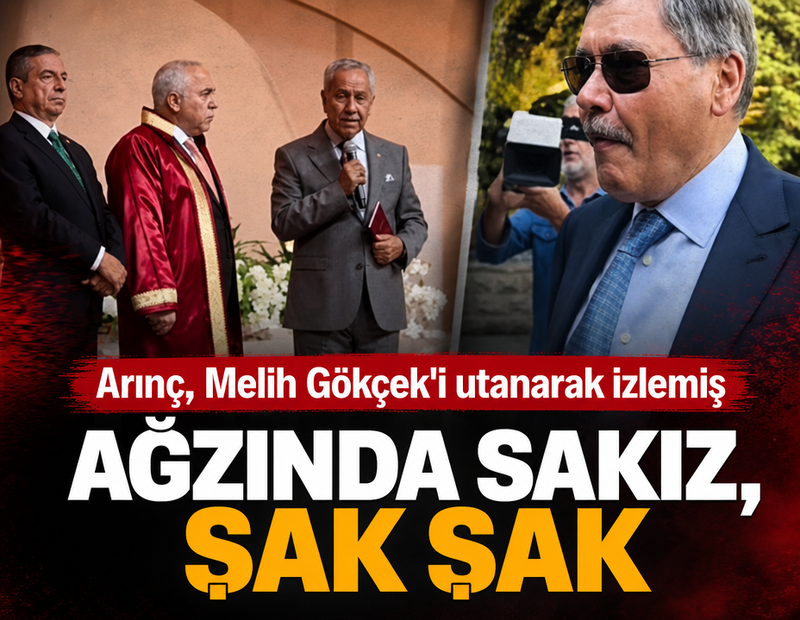 Bülent Arınç’tan Melih Gökçek’e olay yaratacak sözler: O görüntülerle ilgili konuştu