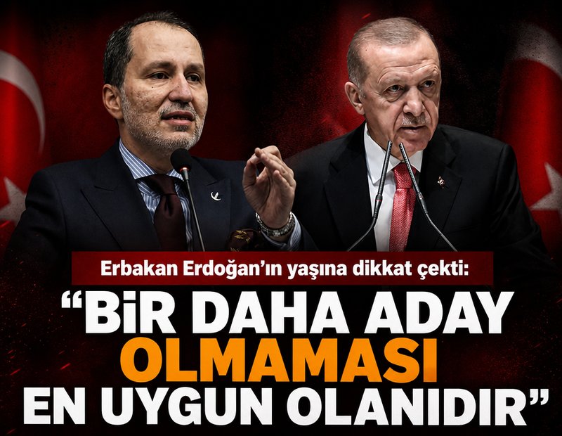 Erbakan Erdoğan’ın yaşına dikkat çekti: “Bir daha aday olmaması en uygun olanıdır”