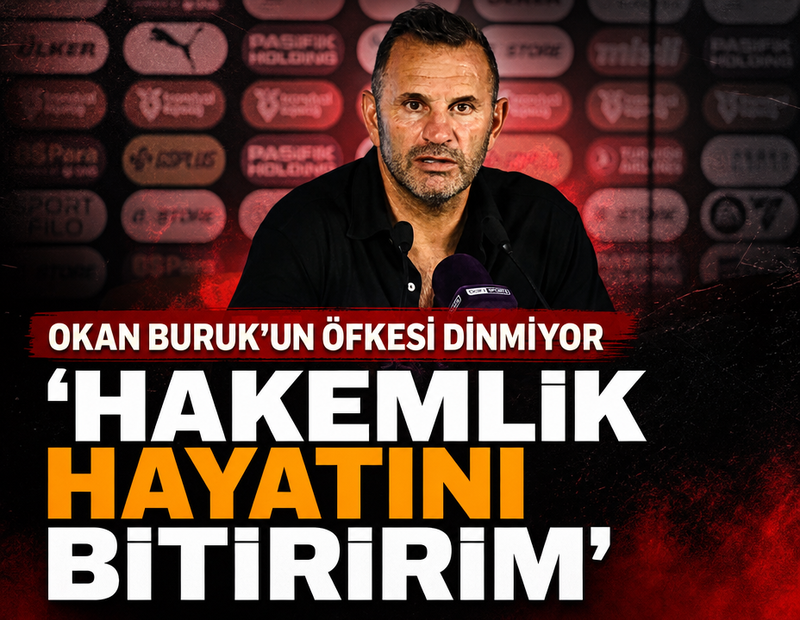 Okan Buruk'tan olay tepki: 'Hakemlik hayatını bitiririm'