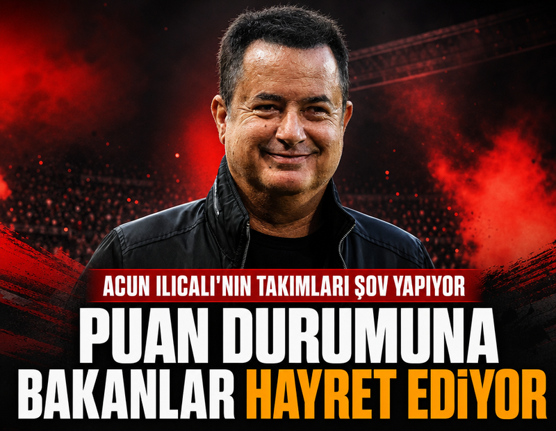 Acun Ilıcalı'nın takımları Avrupa'ya damga vurdu! Puan tablosunu gören hayret ediyor