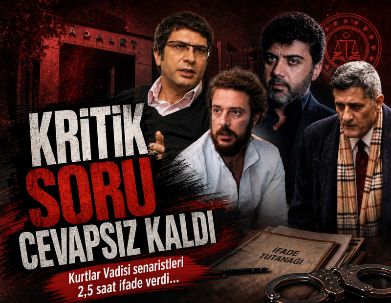 Kurtlar Vadisi senaristleri 2,5 saat ifade verdi: Şaşmaz sessiz kaldı