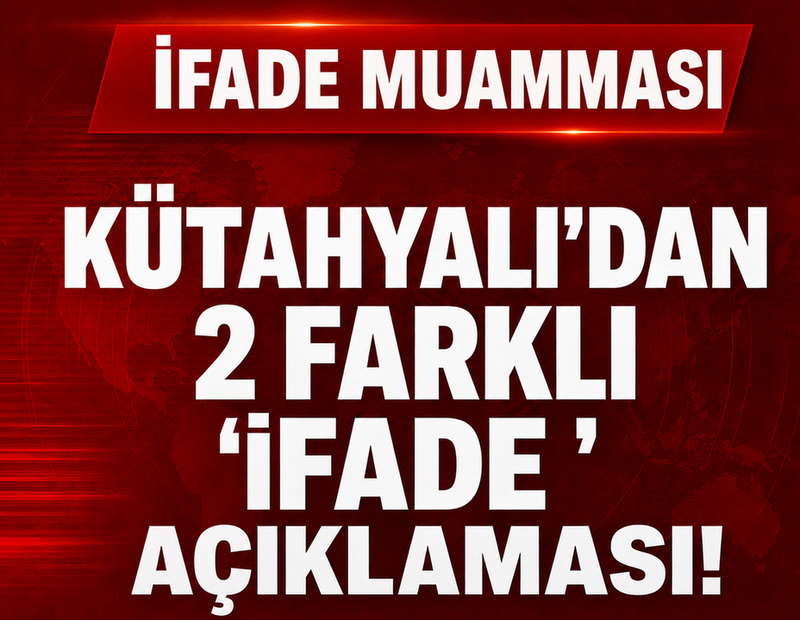 SON DAKİKA... Rasim Ozan Kütahyalı'dan iki farklı 'ifade' açıklaması...