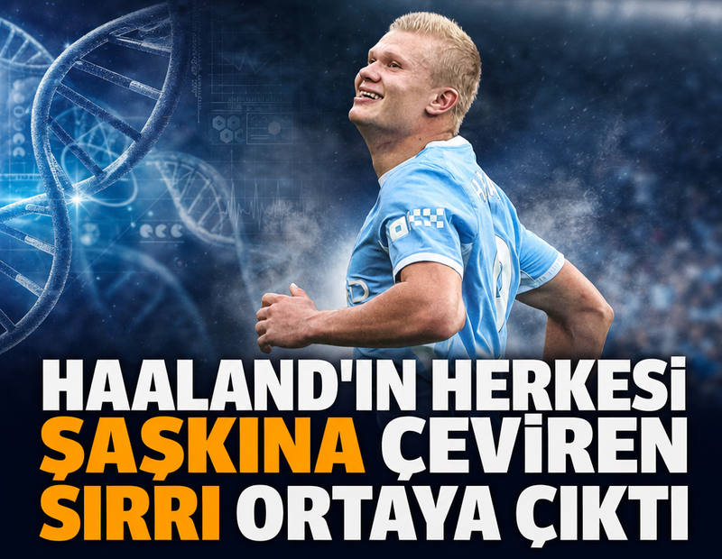 Haaland'ın herkesi şaşkına çeviren sırrı ortaya çıktı