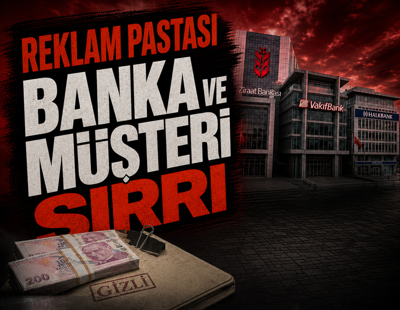 Reklam pastası banka ve müşteri sırrı