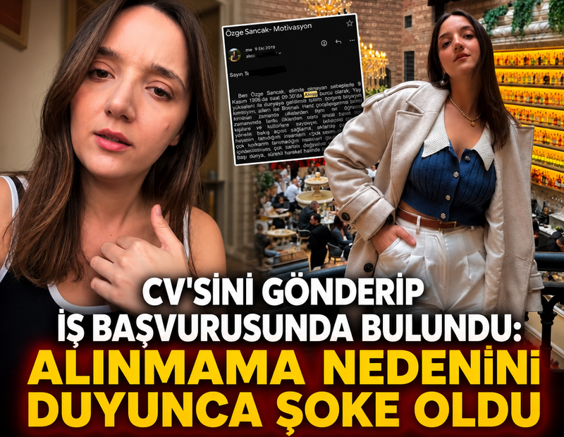 CV'sini gönderip iş başvurusunda bulundu: Alınmama nedeni gündem oldu