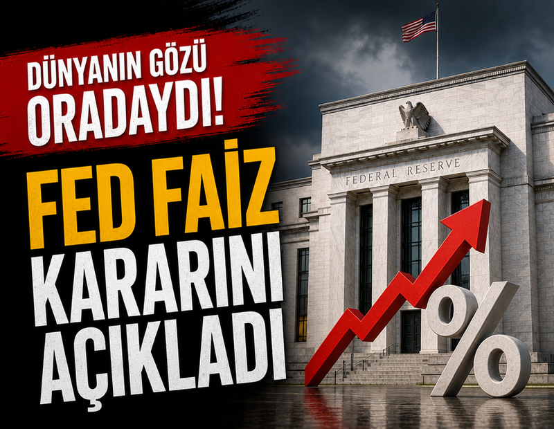Son Dakika... Fed merakla beklenen faiz kararını açıkladı