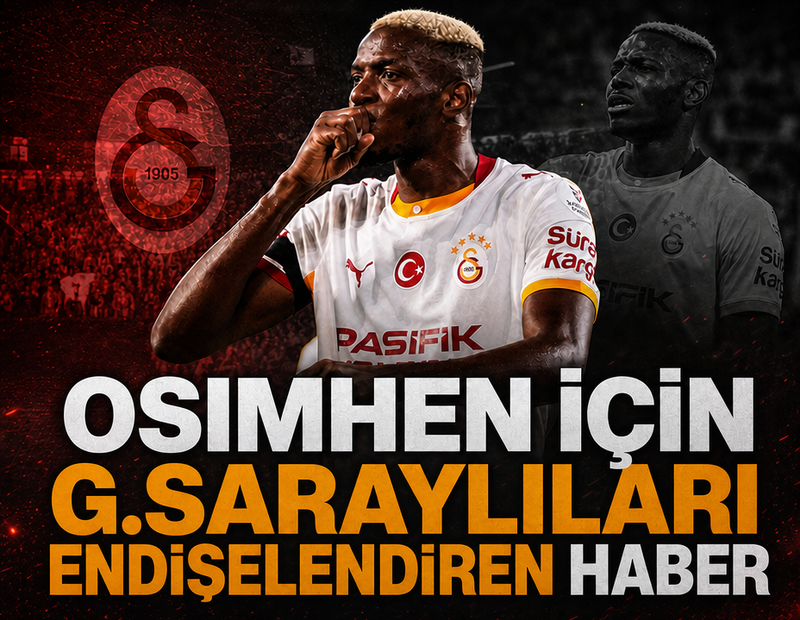 Galatasaraylıları endişelendiren Osimhen gelişmesi! Yakasından düşmüyorlar