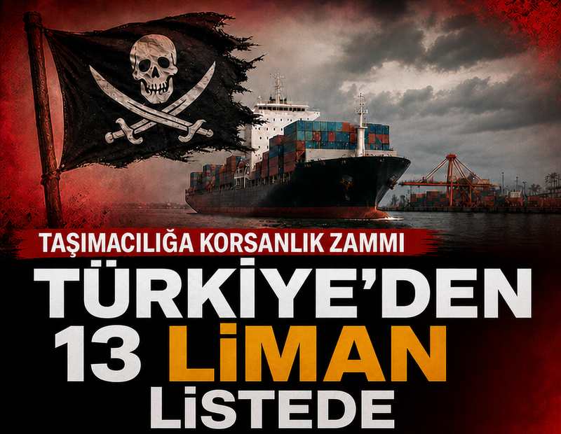 Türkiye'deki 13 limandan 'korsanlık ücreti' alınacak