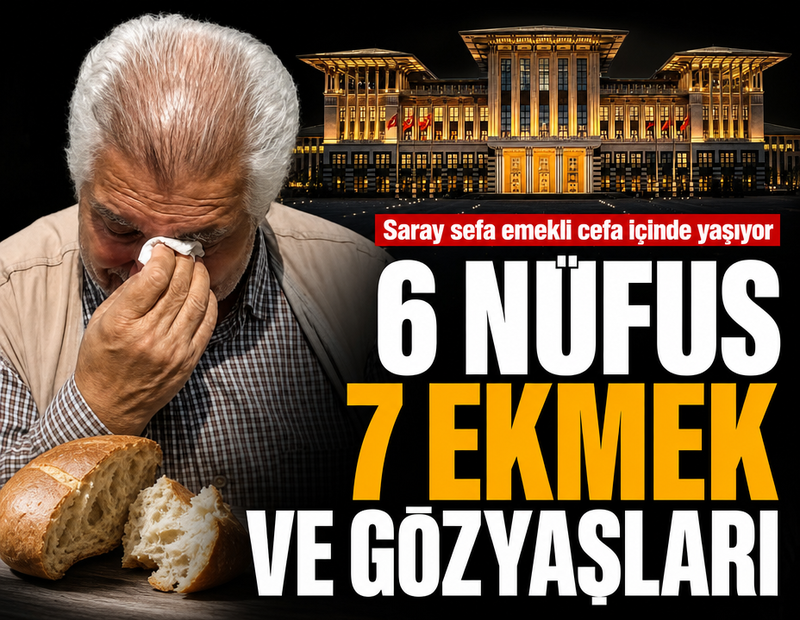 6 nüfus 7 ekmek ve gözyaşları