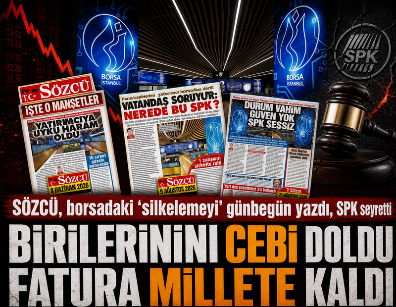 Zarar küçük yatırımcıya, enkaz kamuya