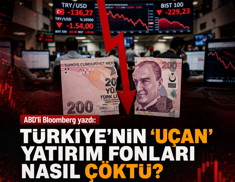 ABD'li Bloomberg yazdı: Türkiye’nin 'uçan' yatırım fonları nasıl çöktü?